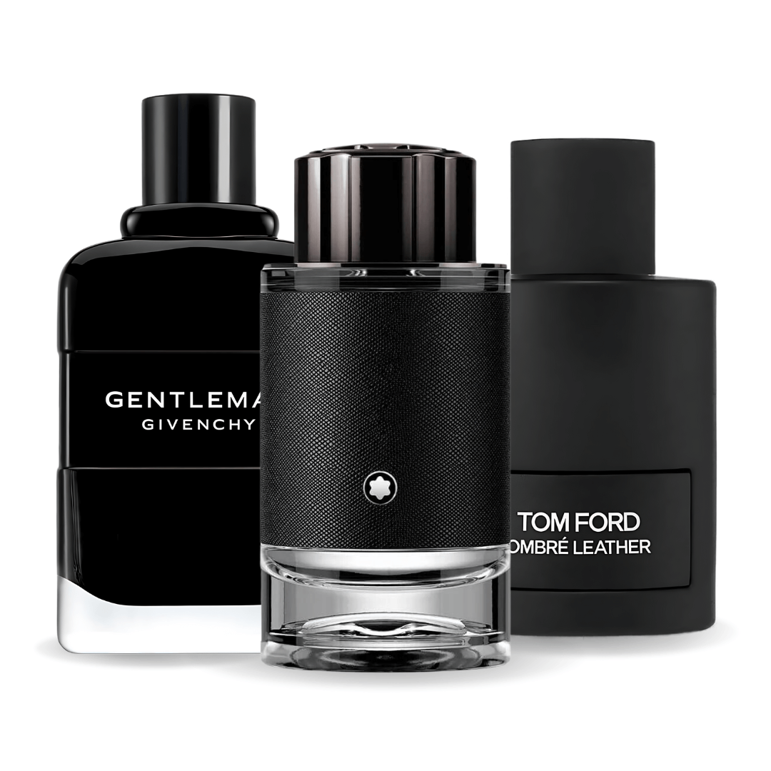 Set di 3 profumi | Tom Ford Ombre Leather, Givenchy Gentleman, Montblanc Explorer 100 ml
