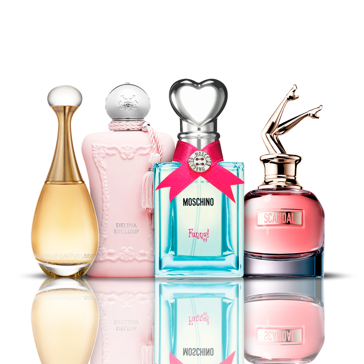 Set di 4 profumi | Fame + Yara + Lacoste Sparkling + Ralph Lauren 100 ml